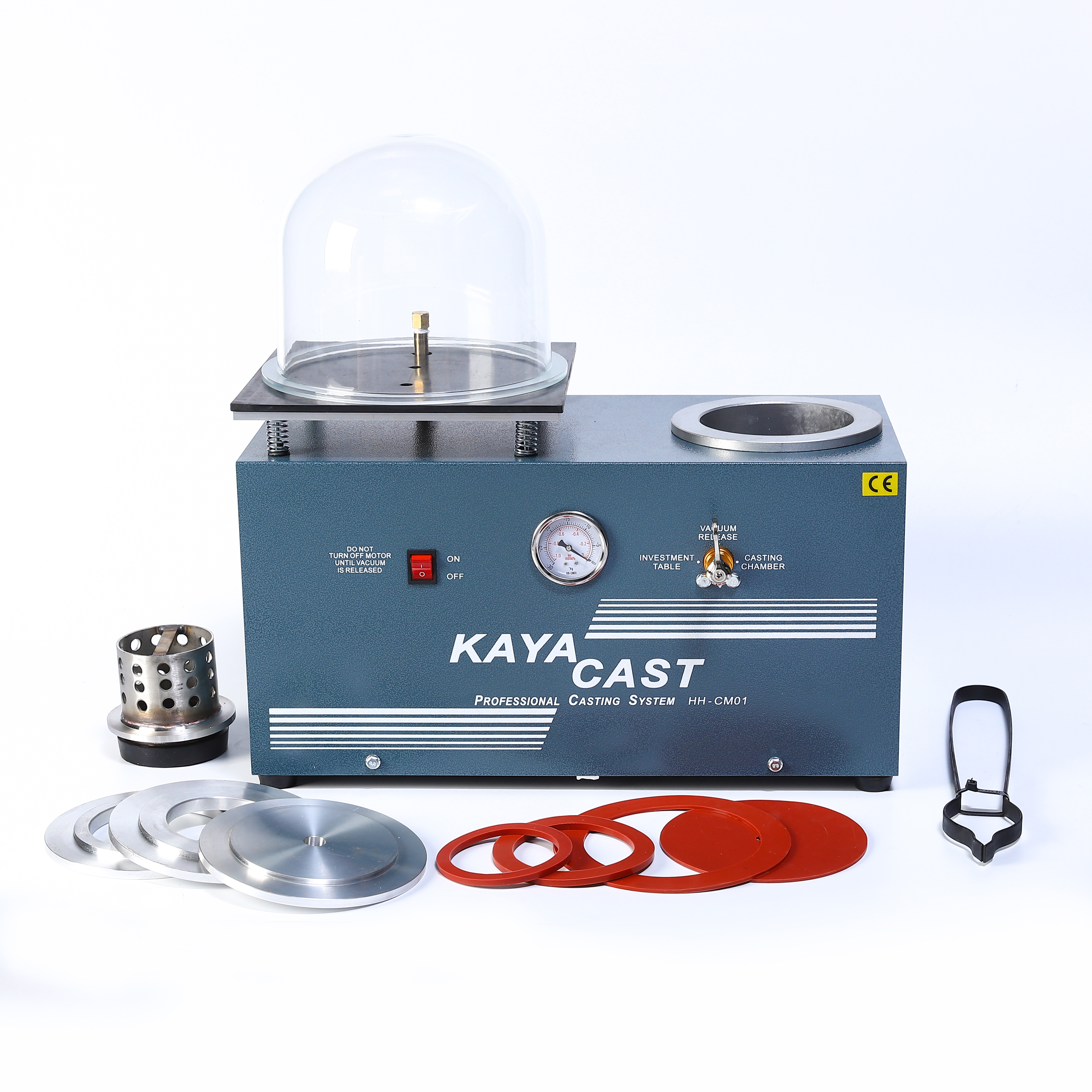 HH-CM01 Mini vacuum investing & casting machine 2L